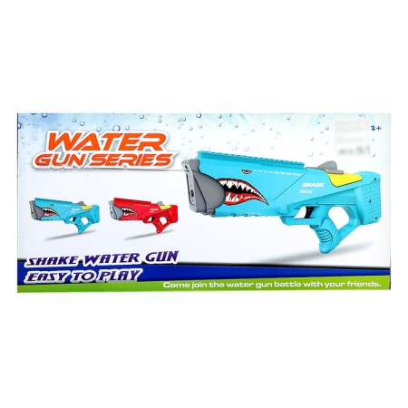 Water blaster "Shark", works on the battery, the color is blue-7
