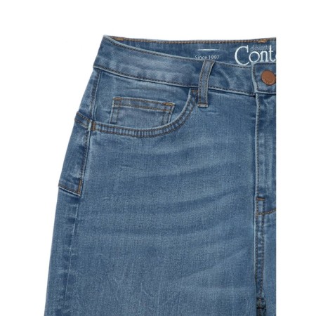 Women's jeans Conte Elegant Relaxed Mom, XS size, Authentic Blue color-4