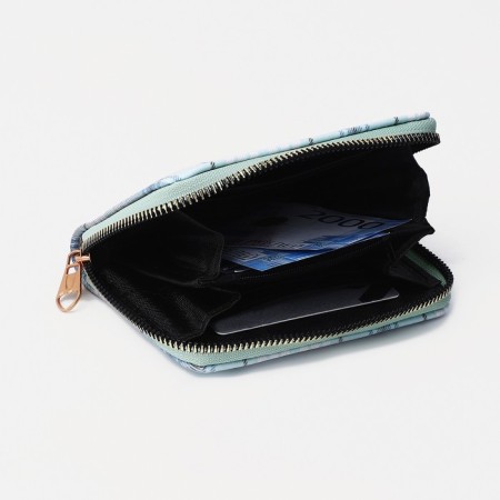 Lightning wallet, turquoise color-1