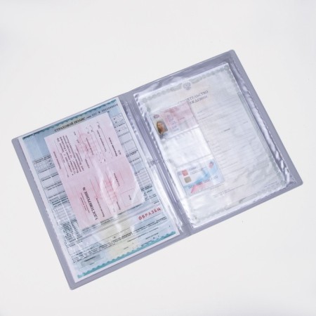 Folder for documents, 3 sets, white color-3