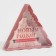 Box for confectionery with PVC lid "Retro", 18 x 18 x 4 cm, New Year