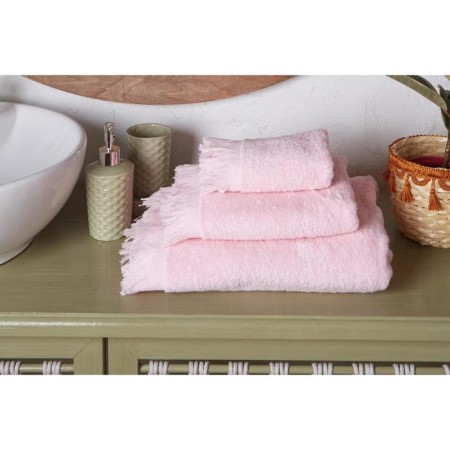 Trick Lovelife Fringe 30x60 light pink, 100% cotton, 360 g/m2-4