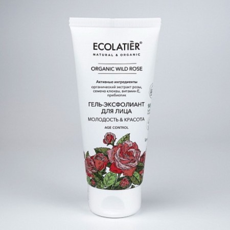 Ecolatier Organic Wild Rose, 100 ml gel