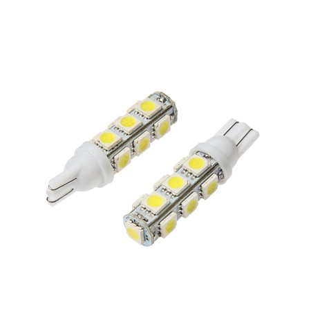 Auto Stuffing LED TORSO T10 W5W, 12 V, 13 SMD-5050, white light, set 2 pcs