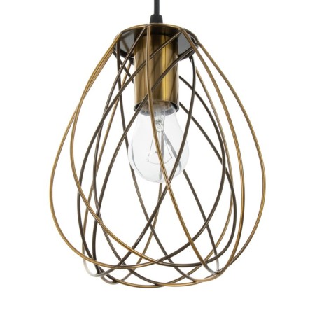 Bayerlux lamp "Billy" E27 40W gold 18x18x20-120cm-4