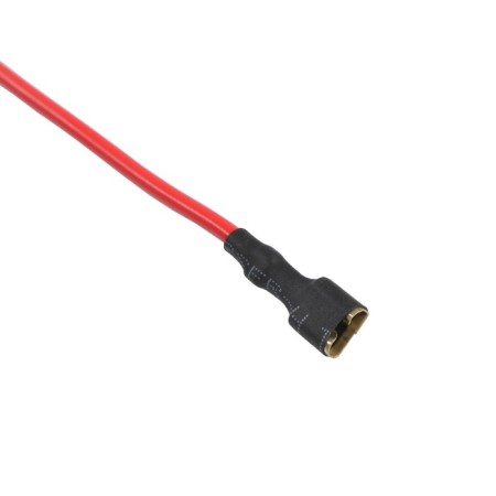 Flat connector with a cambric 8 mm, wire 10 cm, packing 100 pcs-1