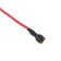 Flat connector with a cambric 8 mm, wire 10 cm, packing 100 pcs