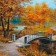 Puzzle "Autumn in the Old Park", 1000 elements