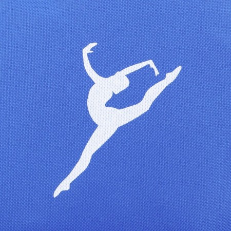 The backpack "Gymnastics" Putin Team, 29 x 13 x 44 cm, lightning department, n/pocket, blue-5