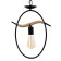 Lamp Bayerlux "Kiott" 1he27 Black 28x10x63cm