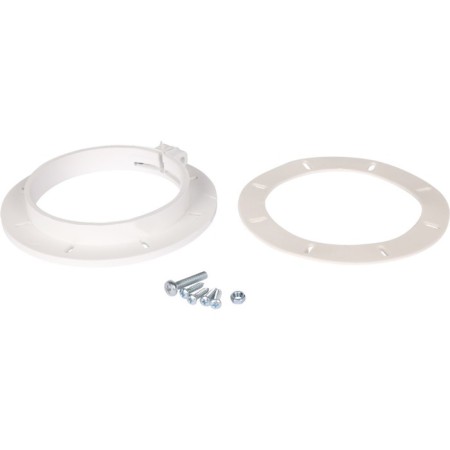 The chimney element Rommer RCA-6010-000005, flanet D = 100 mm, plastic, set-4