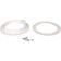 The chimney element Rommer RCA-6010-000005, flanet D = 100 mm, plastic, set