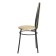 Bella chair cream/black