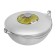 Kazan aluminum cast boyscout, with a lid and an arc, 6 l, Asian bowl, a flat bottom