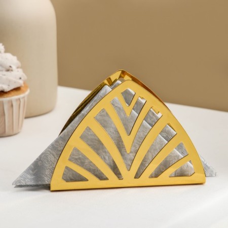 Mercy napkin, 13 × 9 × 3 cm, gold color-1