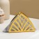 Mercy napkin, 13 × 9 × 3 cm, gold color