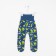 Children's sliders, blue color/dino, height 68 cm