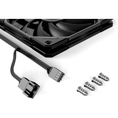 Fan ID-Cooling TF-12015-K 120x120x15mm Black 4-Pin 14-35DB 110GR RET-6