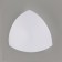 Cups for the bra “triangle”, 70-75 rr, pair, white color