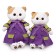 Soft toy "Lee in a purple cloak", 24 cm