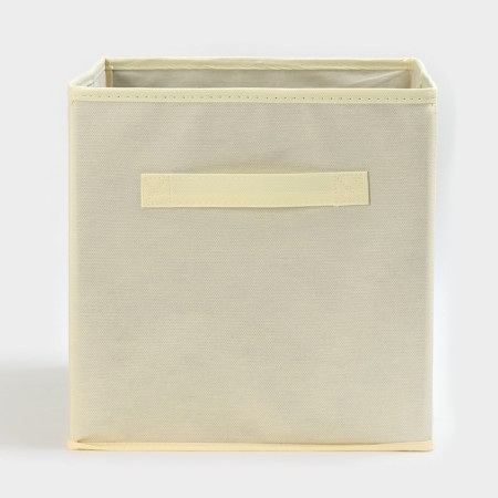Storage box, 28 × 28 × 28 cm, set 3 pcs, milk color-3