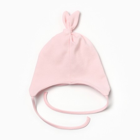 Children's hat, pink color, size 42-44 (6-9 months)-2