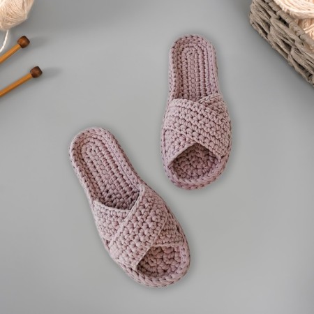 Sole for knitting shoes "Eva" size "38", thickness 4 (± 0.5) mm, white-4