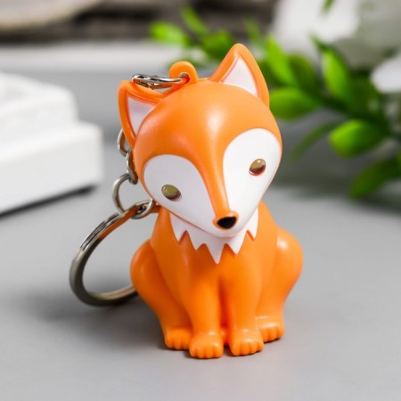 Light flashlight, the sound "Fox" mix 10.2x3.9x3.1 cm-1