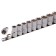 Set of end heads Stels 13600, 1/2 ", hexagonal, CRV, 10-22 mm, 10 pcs.