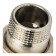 Ballic stout tap, full -pass, 1 ", internal/outer thread, American, butterfly