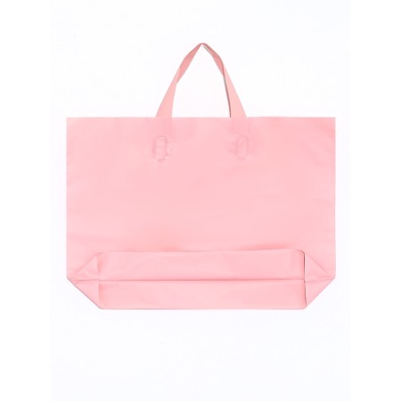 Pack with a loop handle pink 35 x 25 x 8 cm 80 μm-1