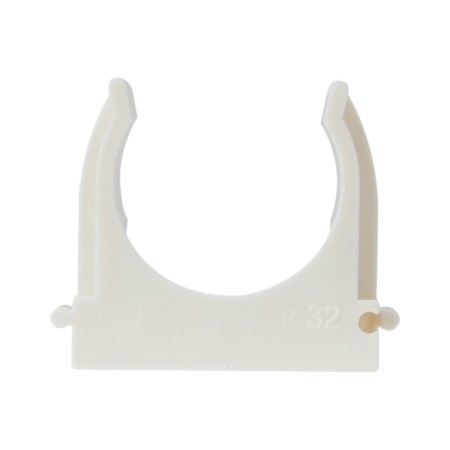 Fastener-clip for the mounting pistol Ø 32 mm, white (50 pcs/UP) rexant-2