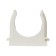 Fastener-clip for the mounting pistol Ø 32 mm, white (50 pcs/UP) rexant