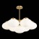 Suspended chandelier ST LUCE. SL1503.203.07. Modica. 7x40 watts, E27, 77x77x61.4 cm, golden color