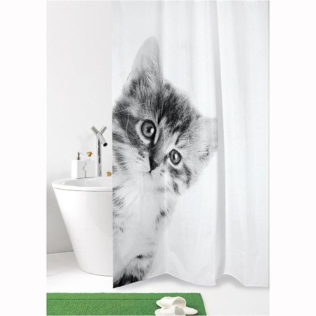 Kitty bathroom curtains, 180x200 cm