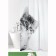 Kitty bathroom curtains, 180x200 cm