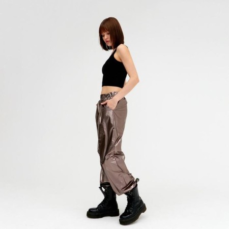 Women's pants Minaku: Trend Zone, Copper color, size 40, height 158-1