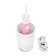 Irrigator KitFort KT-2957-1, portable, 320 ml, 3 modes, 2 nozzles, from battery, white-pink