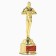 Cup of the Award Figure "Best Lecturer", Oscar, Plastic, 18.5 x 6.3 cm.