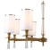 Suspended chandelier Leader 8x14 40w, size 80x80x64-99.5 cm, bronze color