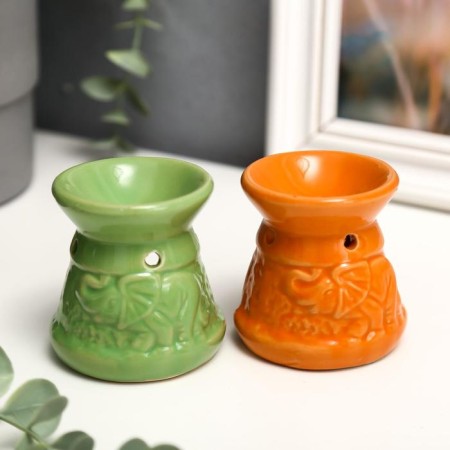 Aroma lamp "Elephants" 6x6x7 cm mix
