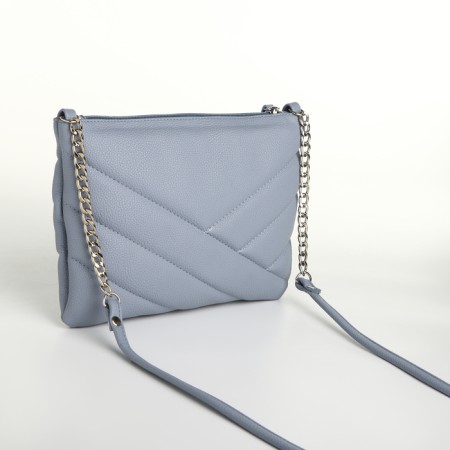 Women's bag with lightning, blue color-1