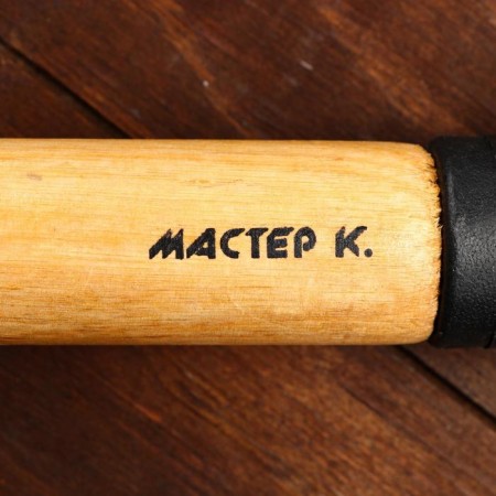 Tourist shovel "Master K" bayonet, 51 cm, black, tree-4