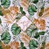 Paper packing glossy bilateral "Tropics", 70 x 100 cm