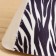 Bath cap "Zebra" Print