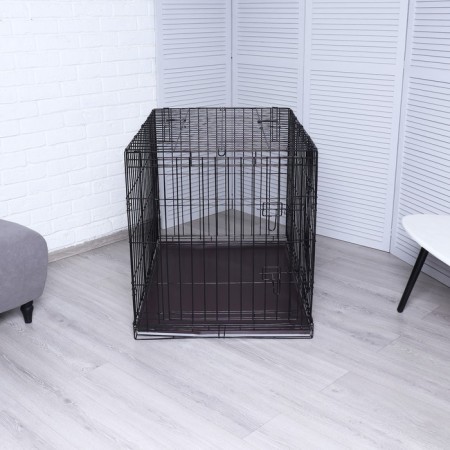 Dogs for dogs No. 5 with a pallet, folding, 111 x 74 x 80 cm-2