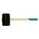 Kiyanka tundra, wooden handle, black rubber, 900 g