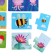 Puzzle "Large-Little", launching of speech, 12 elements