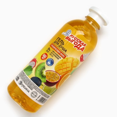 Shower gel Russian benefit, 500 ml, aroma tropical mix-1
