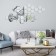 Interior stickers "honeycomb", mirror, wall decor, set 12 pcs, 16 x 18 cm